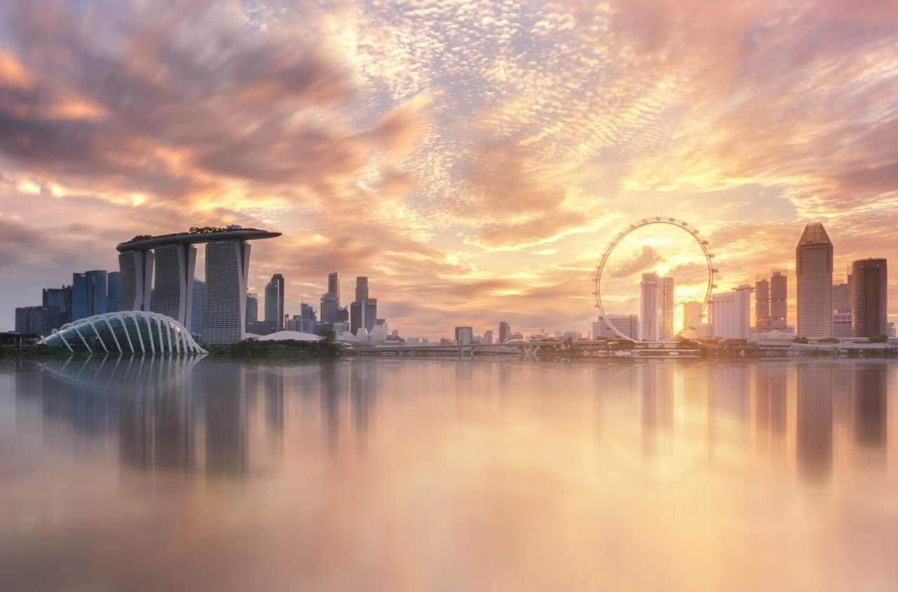 Singapore Marina Glow